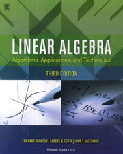 Linear Algebra: Algorithms Applications and Techniques (Paperback)(3판)