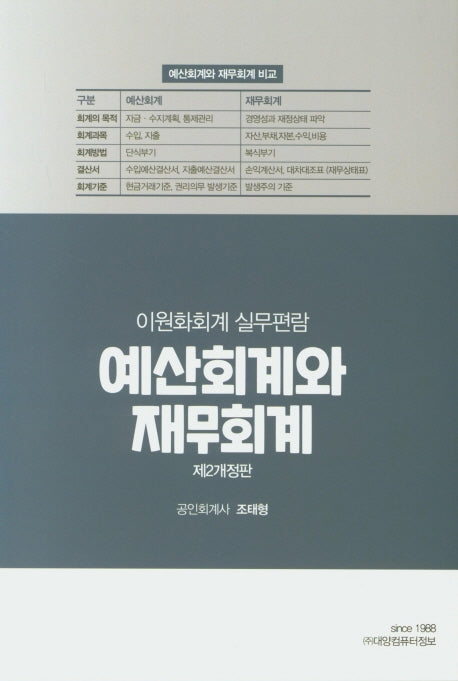 예산회계와 재무회계(개정판 2판)
