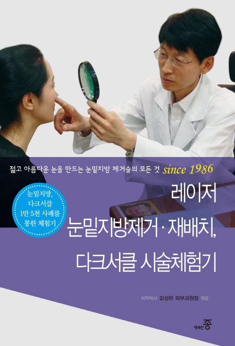 레이저 눈밑지방제거 재배치, 다크서클 시술체험기