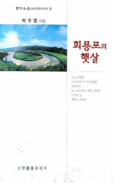회룡포의 햇살(문학예술100인대표시선 9)