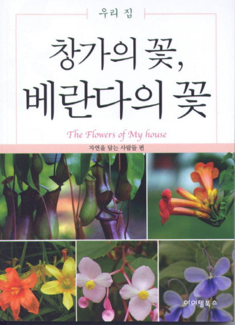 창가의 꽃 베란다의 꽃(우리 집)