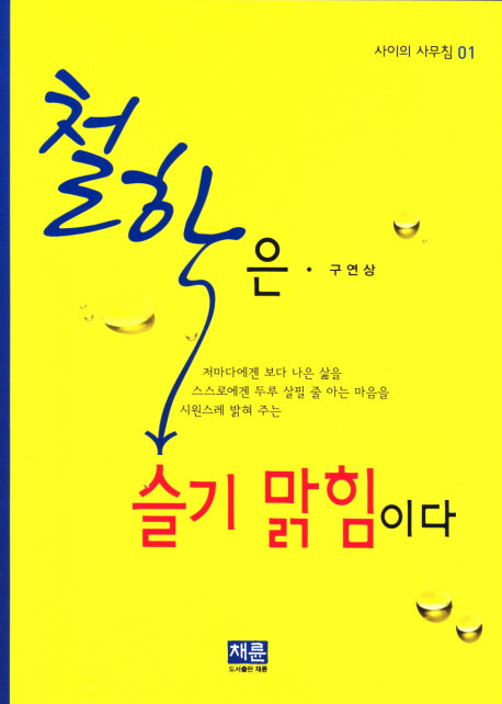 철학은 슬기 맑힘이다(사이의 사무침 01)(반양장)