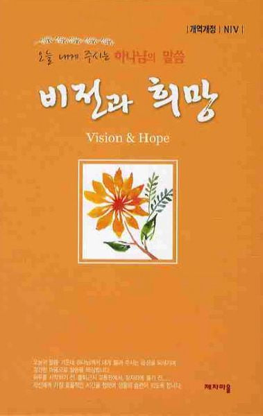 비전과 희망(양장본 HardCover)