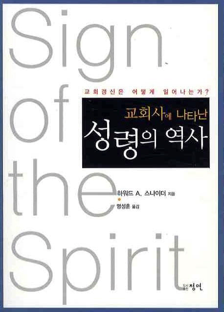 교회사에 나타난 성령의 역사