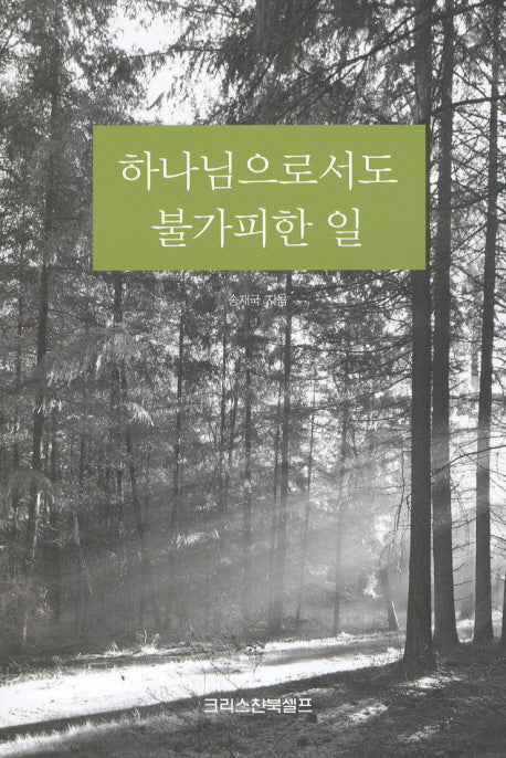 하나님으로서도 불가피한 일