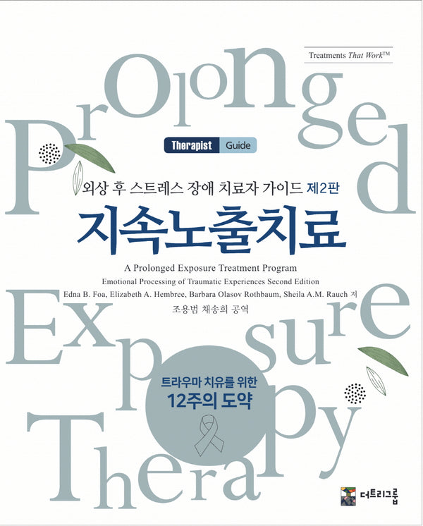 외상 후 스트레스 장애 치료자가이드: 지속노출치료(2판)