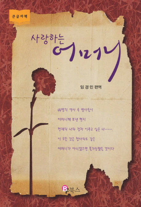 사랑하는 어머니(큰글자책)