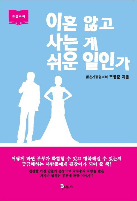 이혼 않고 사는 게 쉬운 일인가(큰글자책)