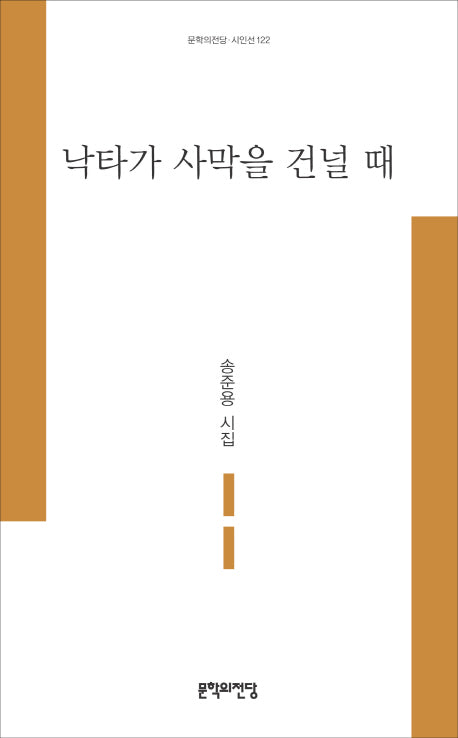 낙타가 사막을 건널 때(문학의전당 시인선 122)