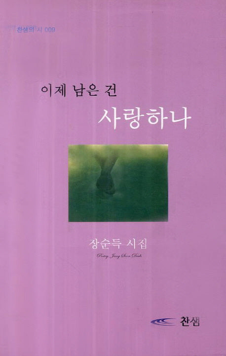 이제 남은 건 사랑하나(찬샘의 시 9)(반양장)