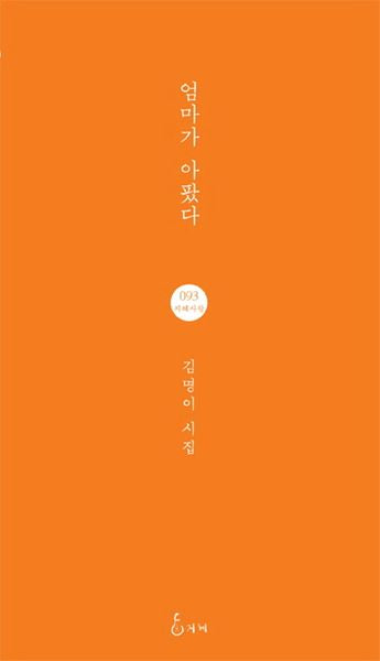 엄마가 아팠다(지혜사랑 시인선 93)