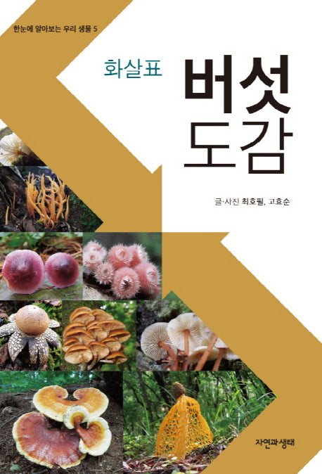 버섯 도감(화살표)(한눈에 알아보는 우리 생물 5)