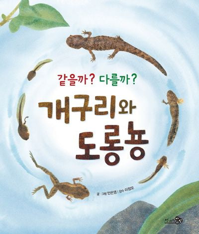 같을까? 다를까? 개구리와 도롱뇽(바람그림책 44)(양장본 Hardcover)