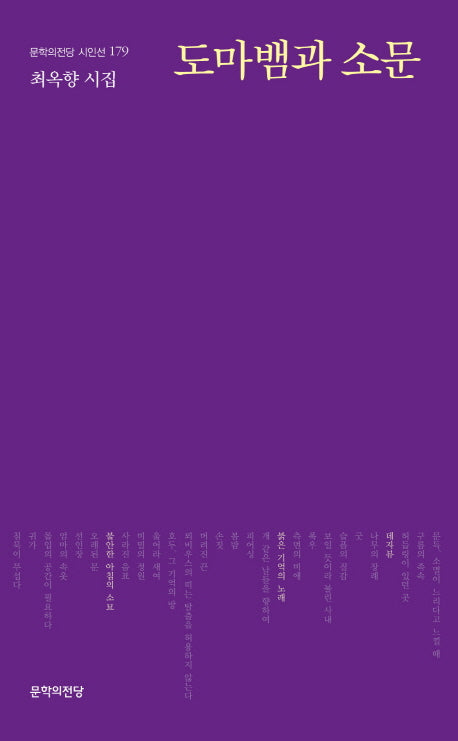도마뱀과 소문(문학의전당 시인선 179)