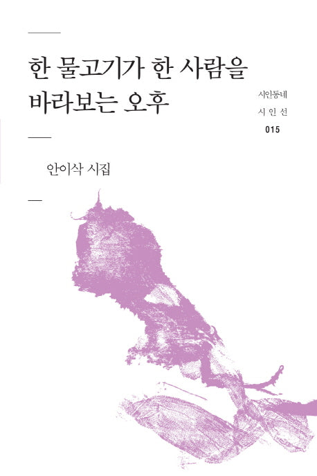 한물고기가 한 사람을 바라보는 오후(시인동네 시인선 15)