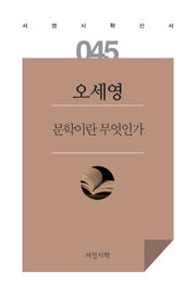 문학이란 무엇인가(서정시학 신서 45)(양장본 HardCover)