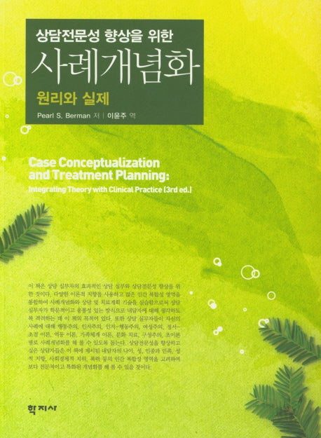 사례개념화 원리와 실제(상담전문성 향상을 위한)