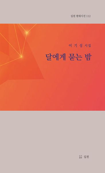 달에게 묻는 밤(실천 현대시선 112)
