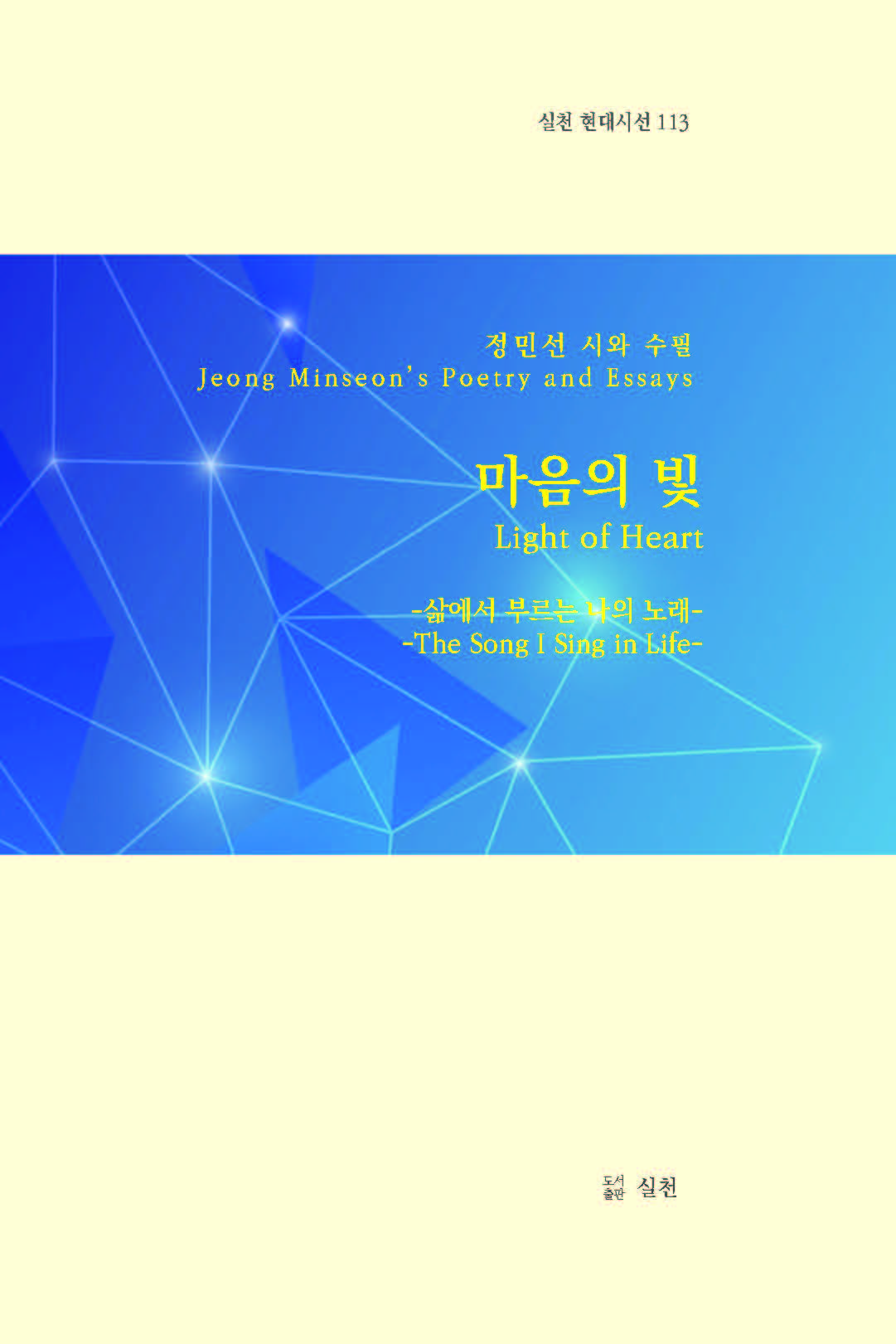 마음의 빛(실천 현대시선 113)