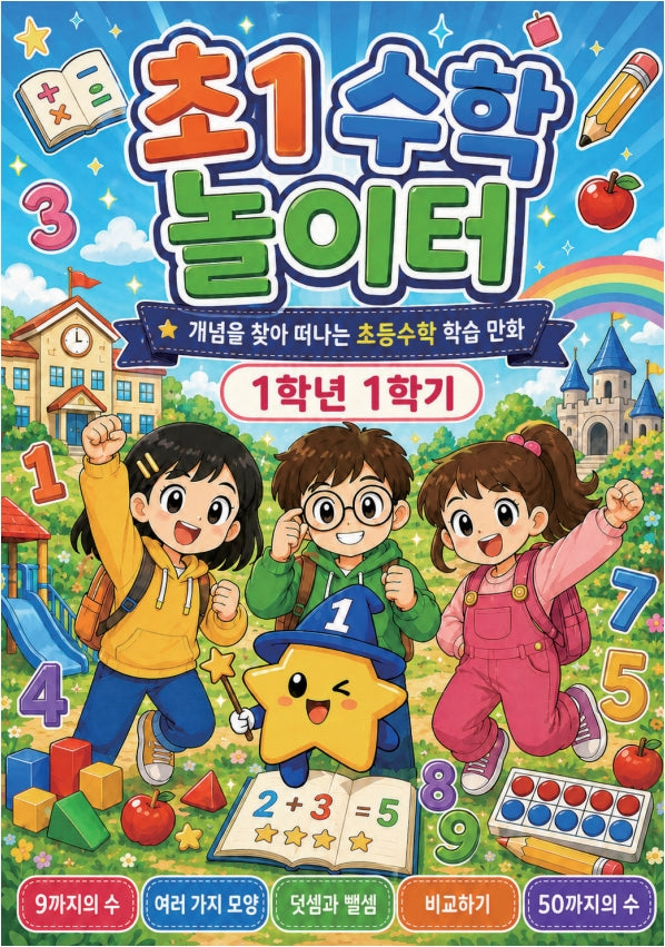 매쓰유 초등 1학년 수학놀이터 1-1