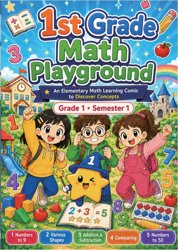 Mathyou Grade1 Math Playground Grade 1 Semester 1(매쓰유 초등 1학년 수학놀이터)(영문판)