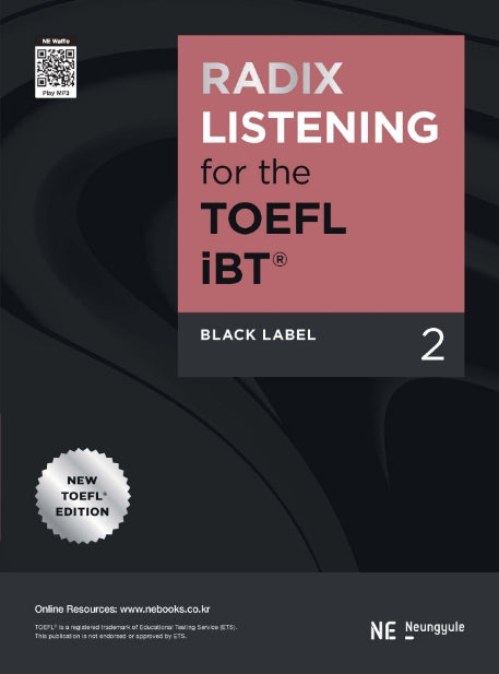 RADIX LISTENING for the TOEFL iBT Black Label 2
