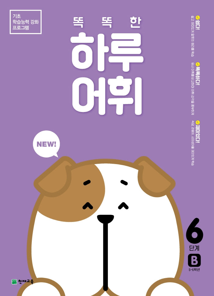똑똑한 하루 어휘 6단계 B(NEW 똑똑한 하루 어휘)