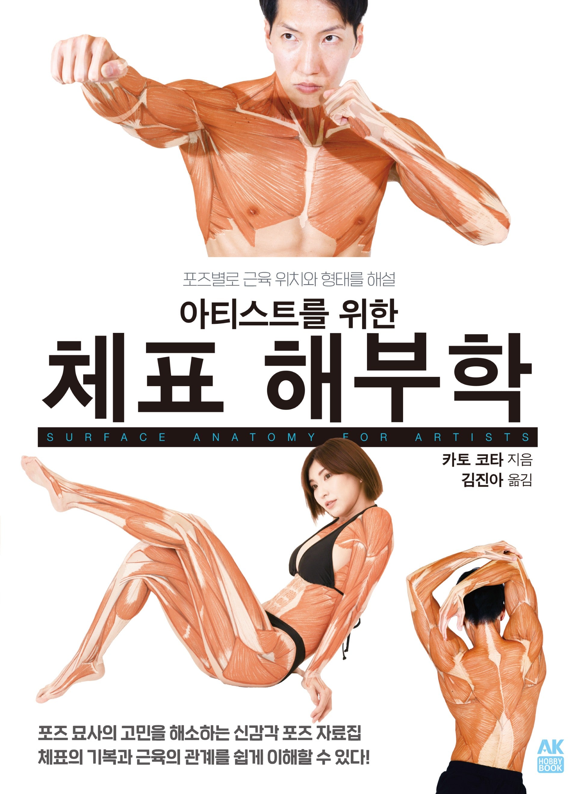 아티스트를 위한 체표 해부학