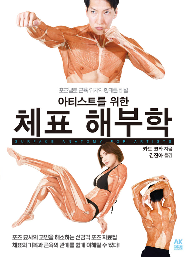 아티스트를 위한 체표 해부학