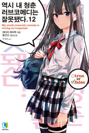 역시 내 청춘 러브코메디는 잘못됐다 12(L노벨(L Novel))