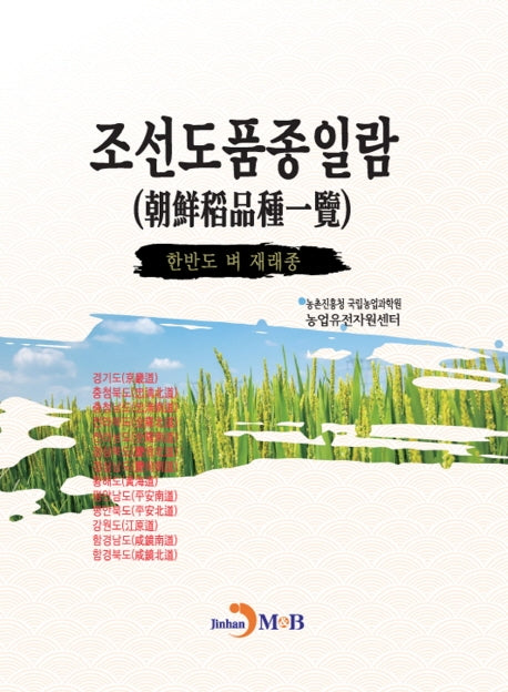 조선도품종일람: 한반도 벼 재래종