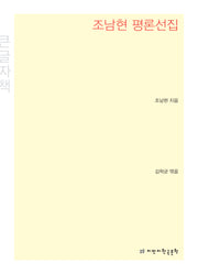 조남현 평론선집(큰글자책)