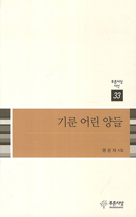 기룬 어린 양들(푸른사상시선 33)