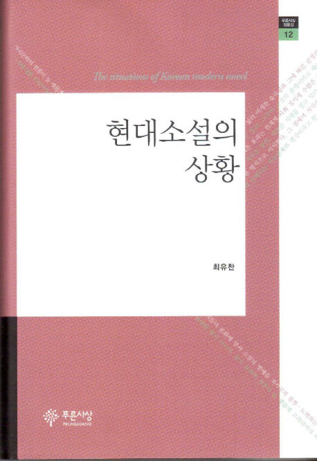 현대소설의 상황(푸른사상 평론선 12)