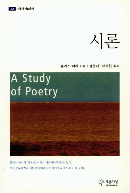 시론(이론과 비평총서 22)