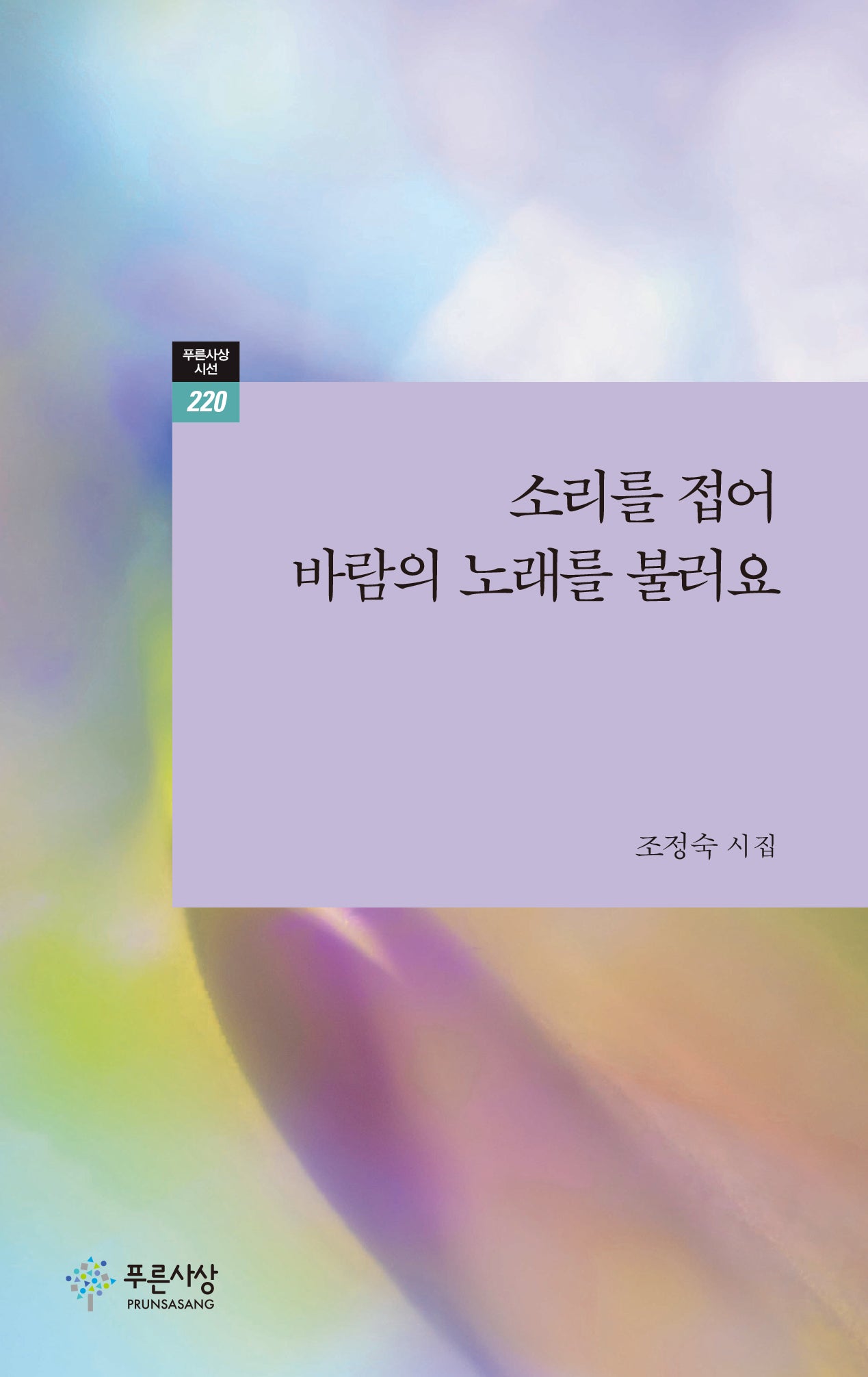 소리를 접어 바람의 노래를 불러요(푸른사상 시선 220)