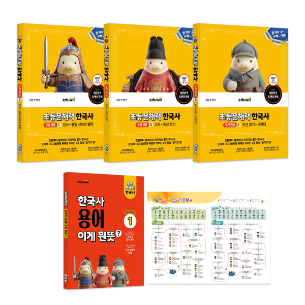 에듀윌 초등문해력 한국사 우리 인물 세트(개정판)(전3권)