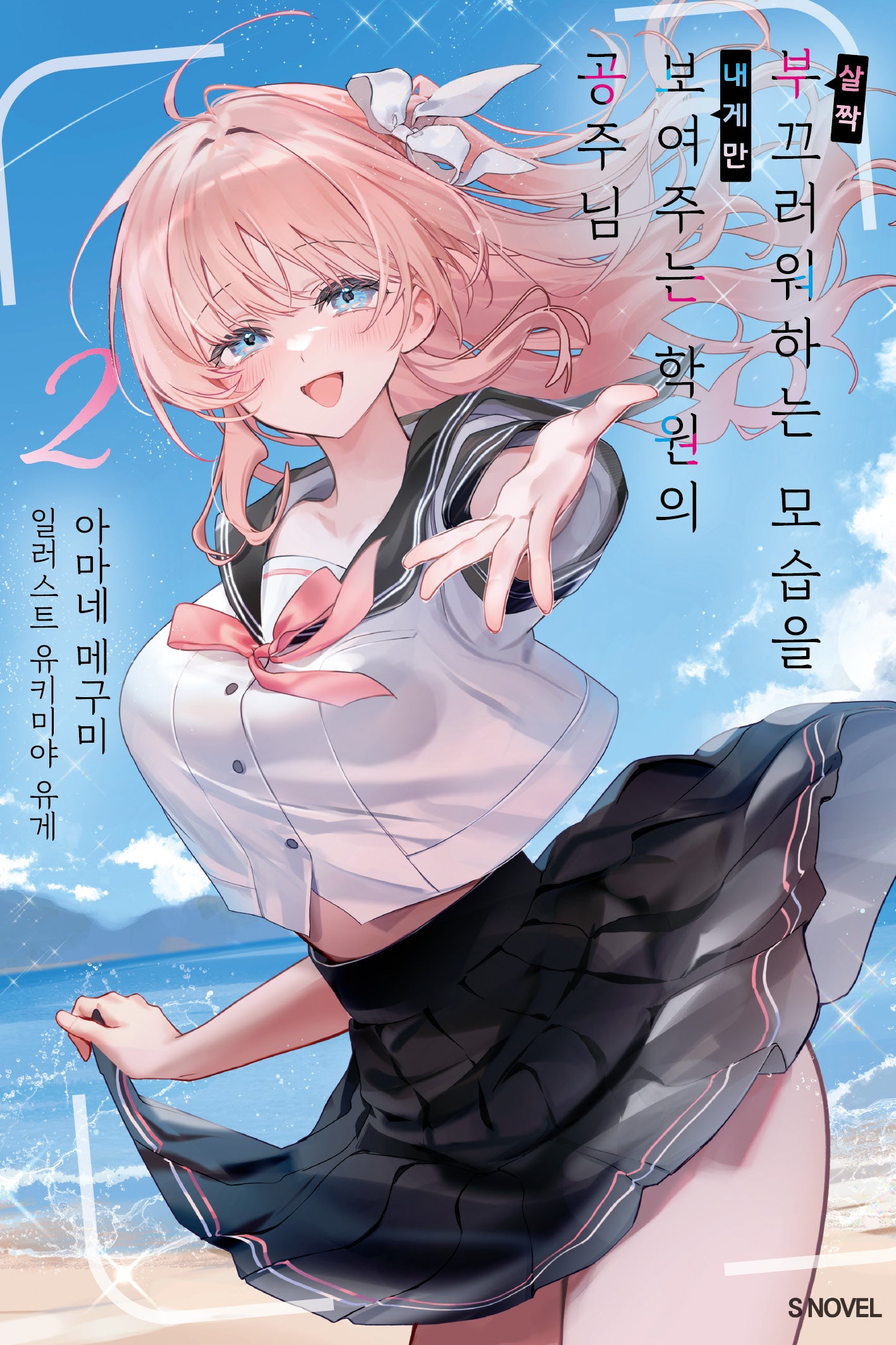 살짝 부끄러워하는 모습을 내게만 보여주는 학원의 공주님 2(S NOVEL)
