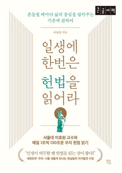 일생에 한번은 헌법을 읽어라(큰글자책)