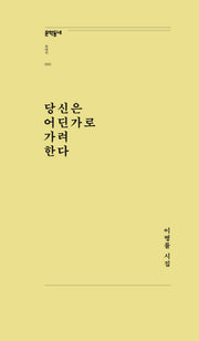 당신은 어딘가로 가려 한다(문학동네포에지 92)