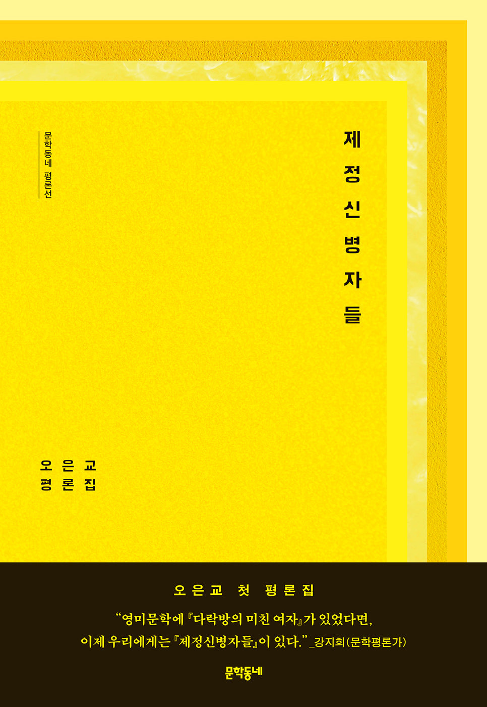 제정신병자들(문학동네 평론선)