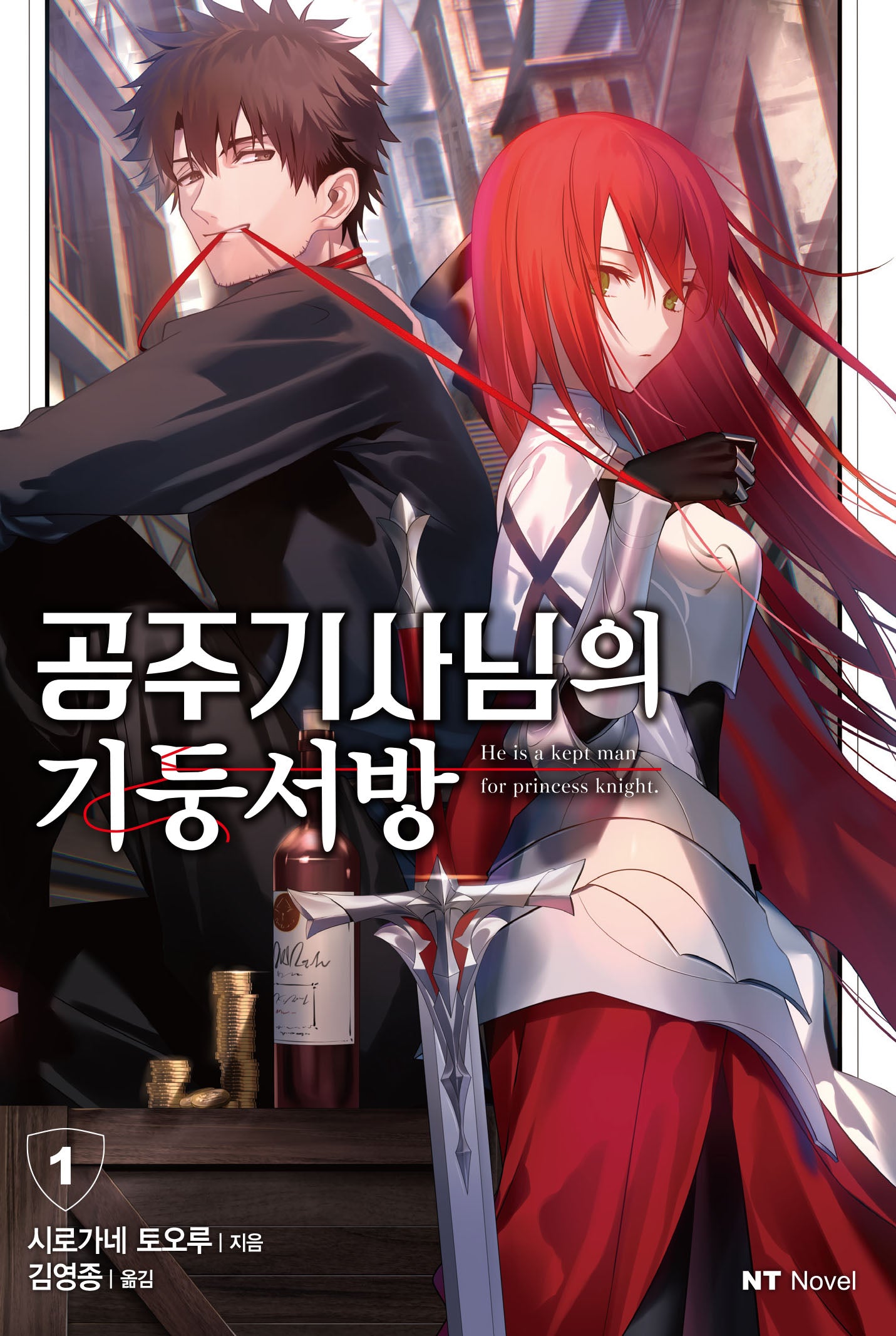 공주 기사님의 기둥서방 1(엔티노벨(NT Novel))