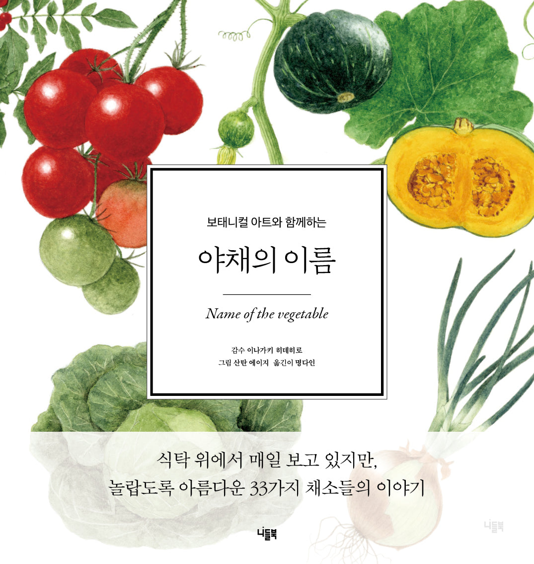 야채의 이름(보태니컬 아트와 함께하는)