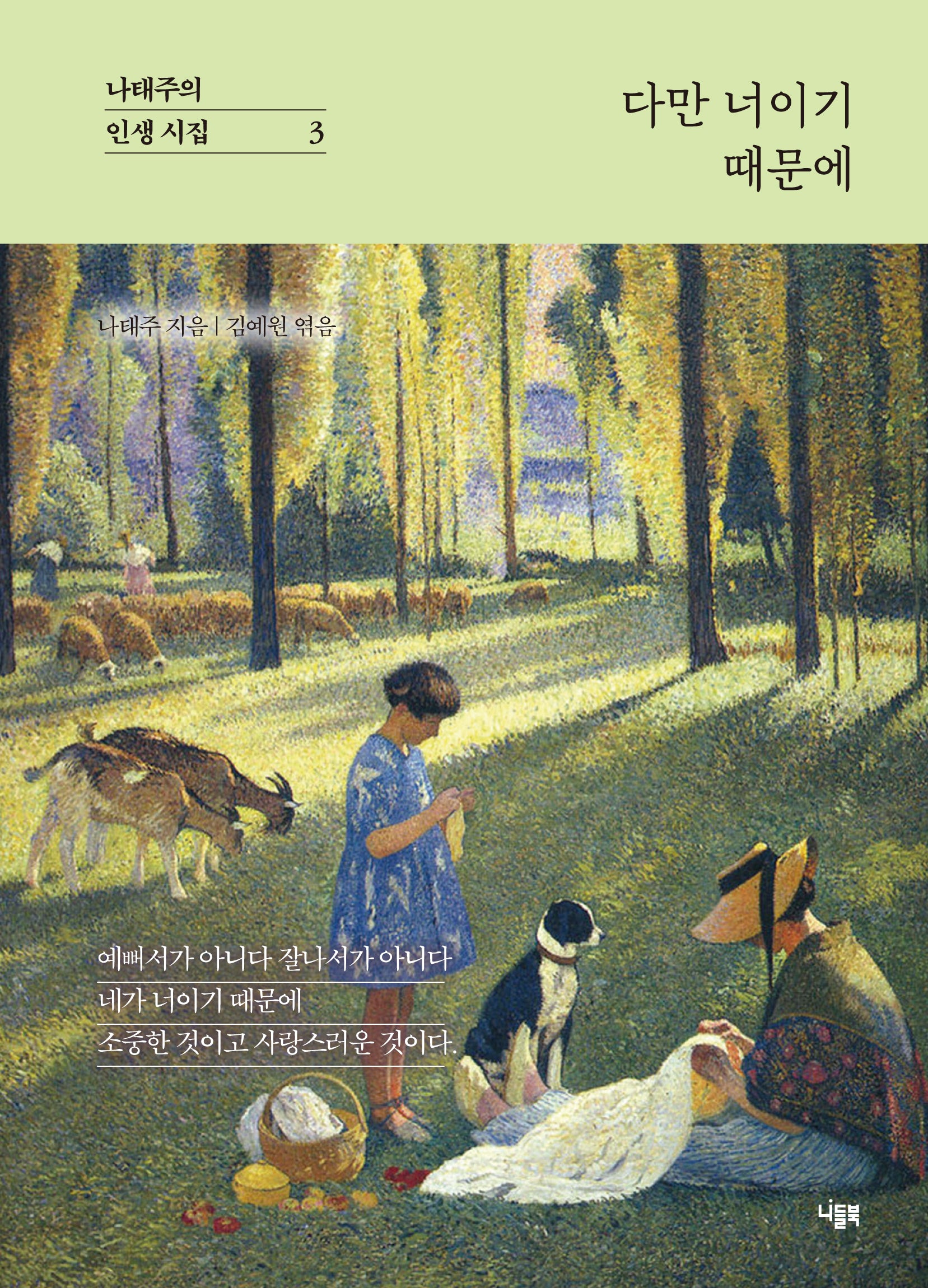다만 너이기 때문에(나태주의 인생 시집 3)(양장본 Hardcover)
