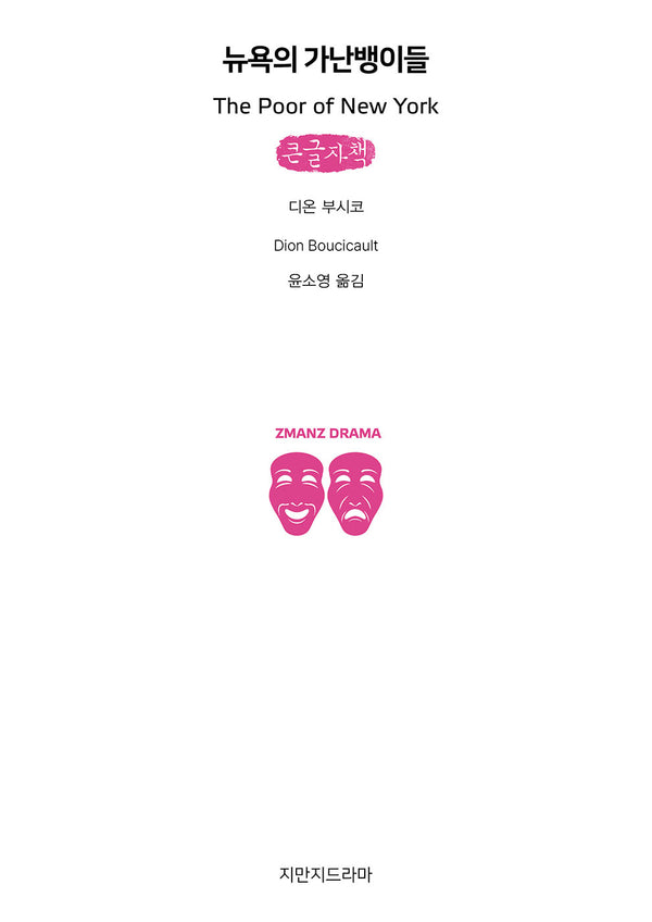 뉴욕의 가난뱅이들(큰글자책)