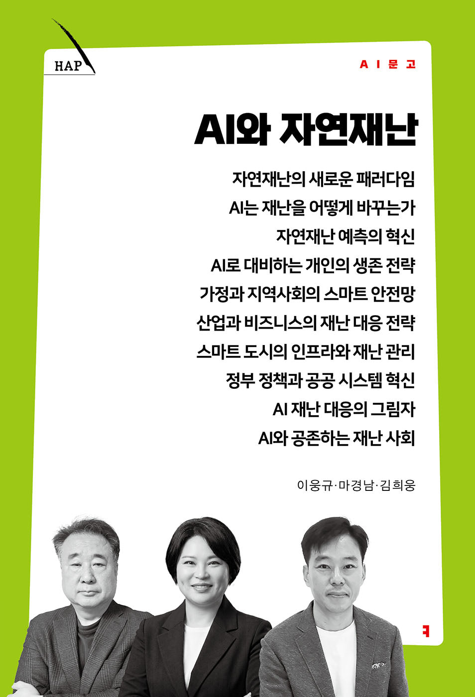 AI와 자연재난(AI 문고)