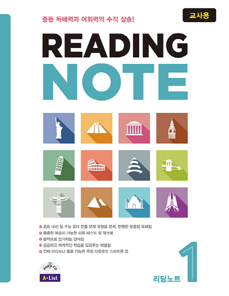 Reading NOTE(리딩노트) 1(TG)(CD1장포함)