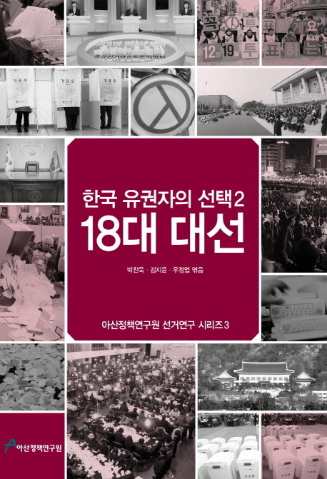 한국 유권자의 선택 2: 18대 대선(아산정책연구원 선거연구 시리즈 3)