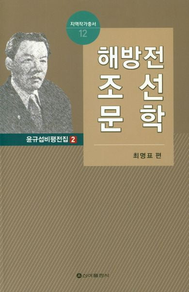 윤규섭비평전집 2: 해방전 조선문학(지역작가총서 12)