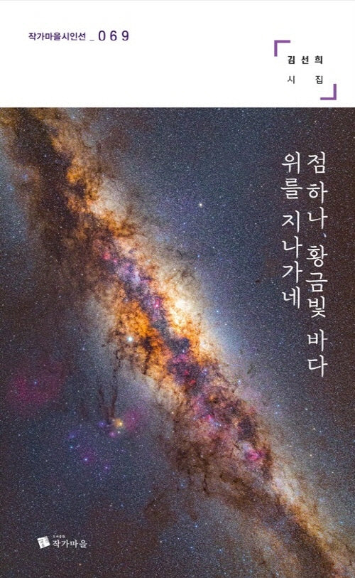 점 하나, 황금빛 바다 위를 지나가네(작가마을시인선 69)